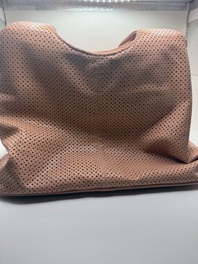 Perforated Pink Tote Bag
